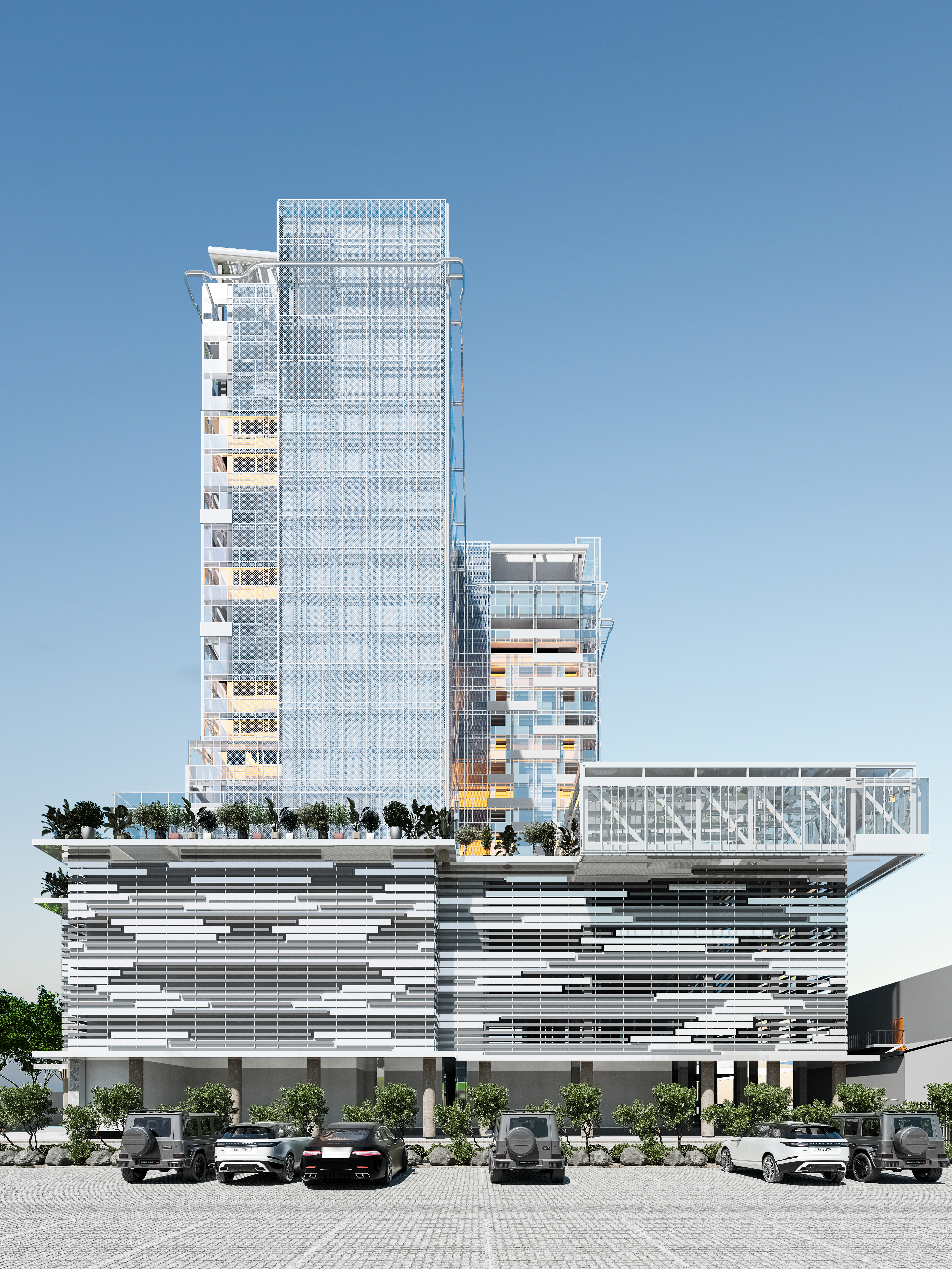Landmark Waterview Apartments - One Bedroom Apartment.