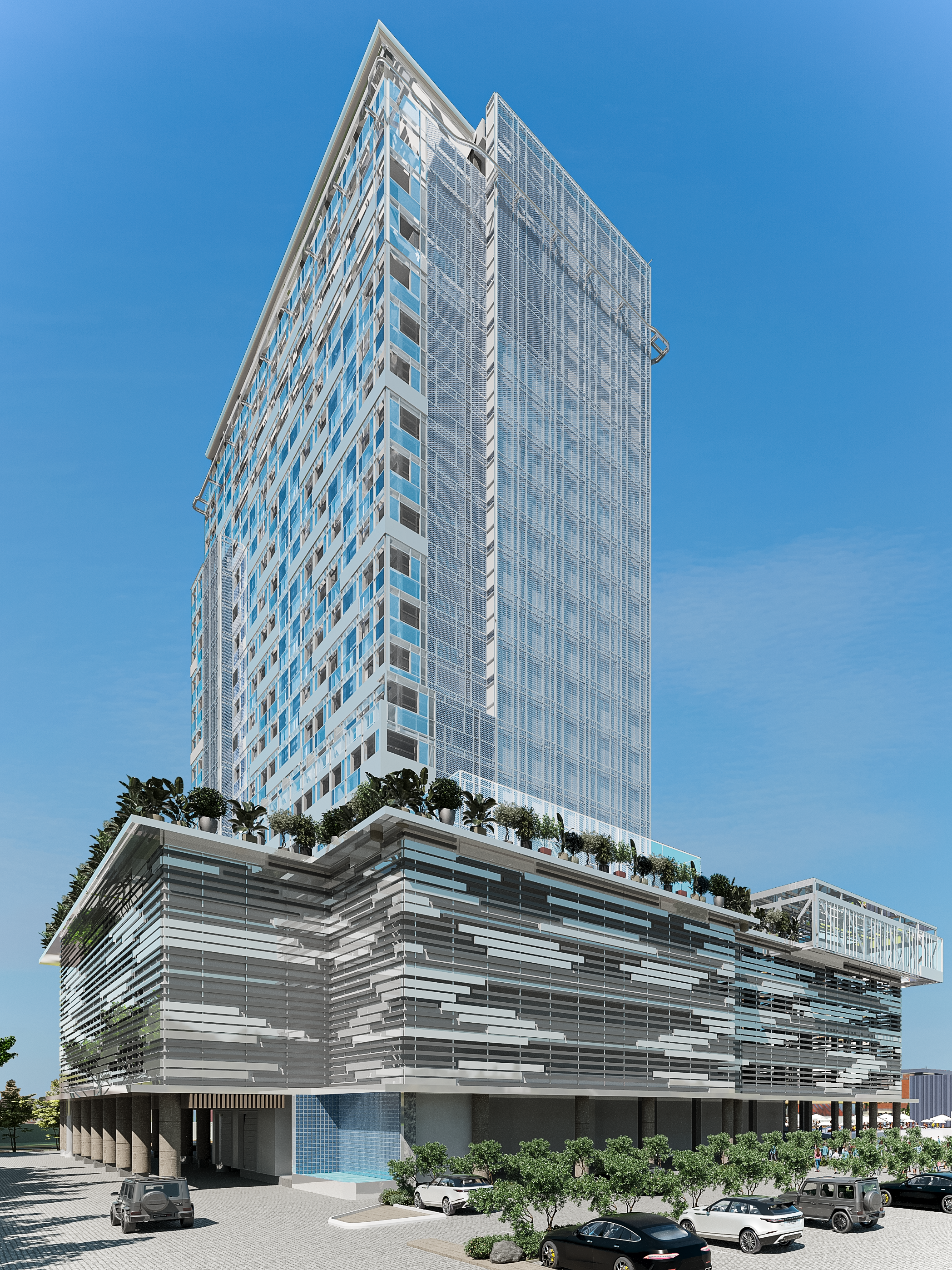 Landmark Waterview Apartments - One Bedroom Apartment.